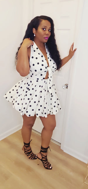 Polka Hottie dress