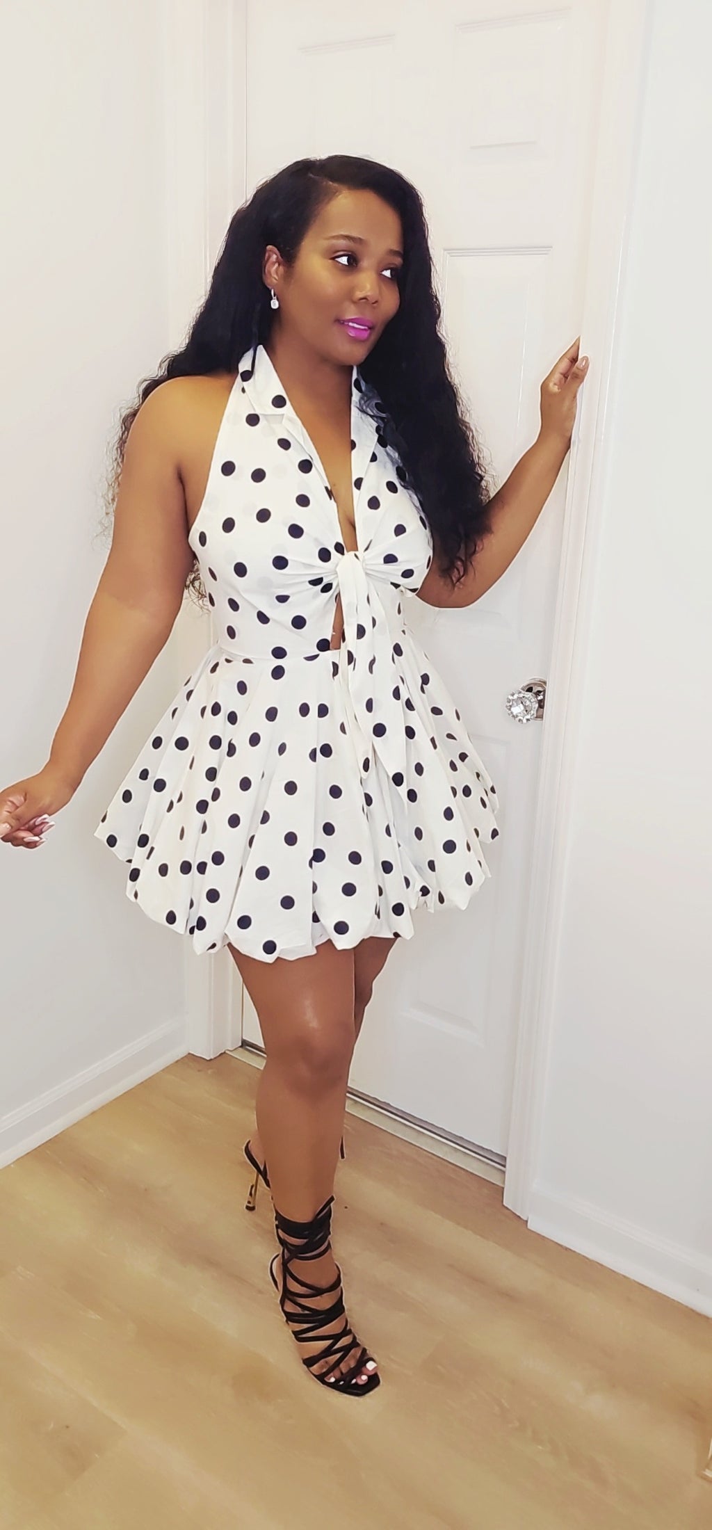 Polka Hottie dress
