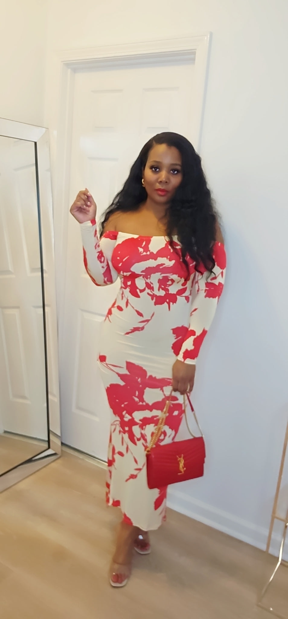 She's Spoiled dress (red)