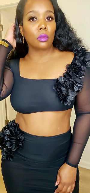 Babe in Black set