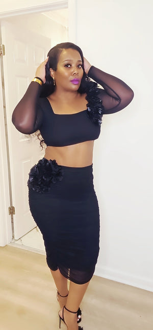 Babe in Black set