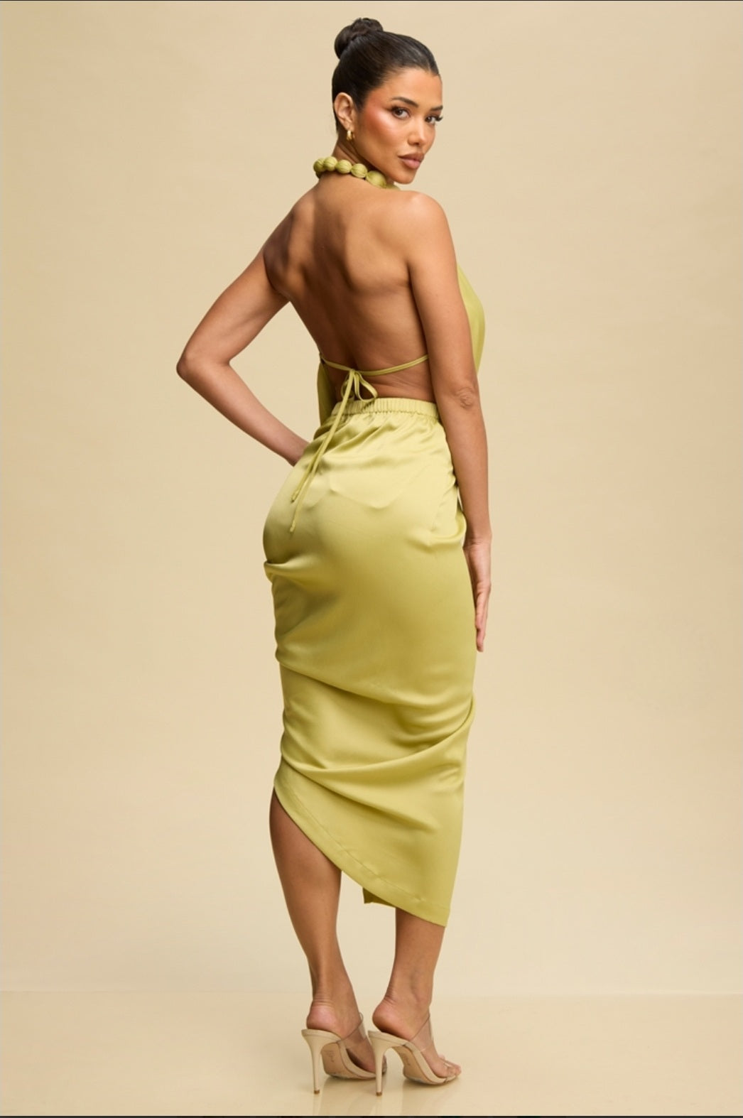 Lime-light dress