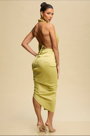 Lime-light dress