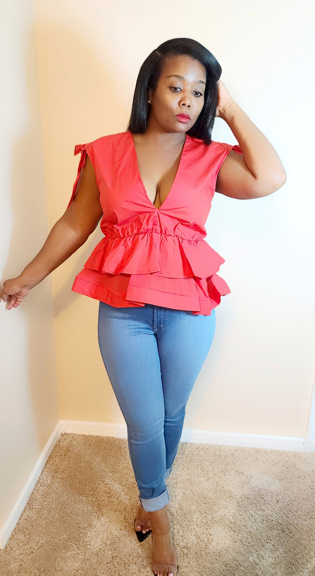 Peplum Love Top