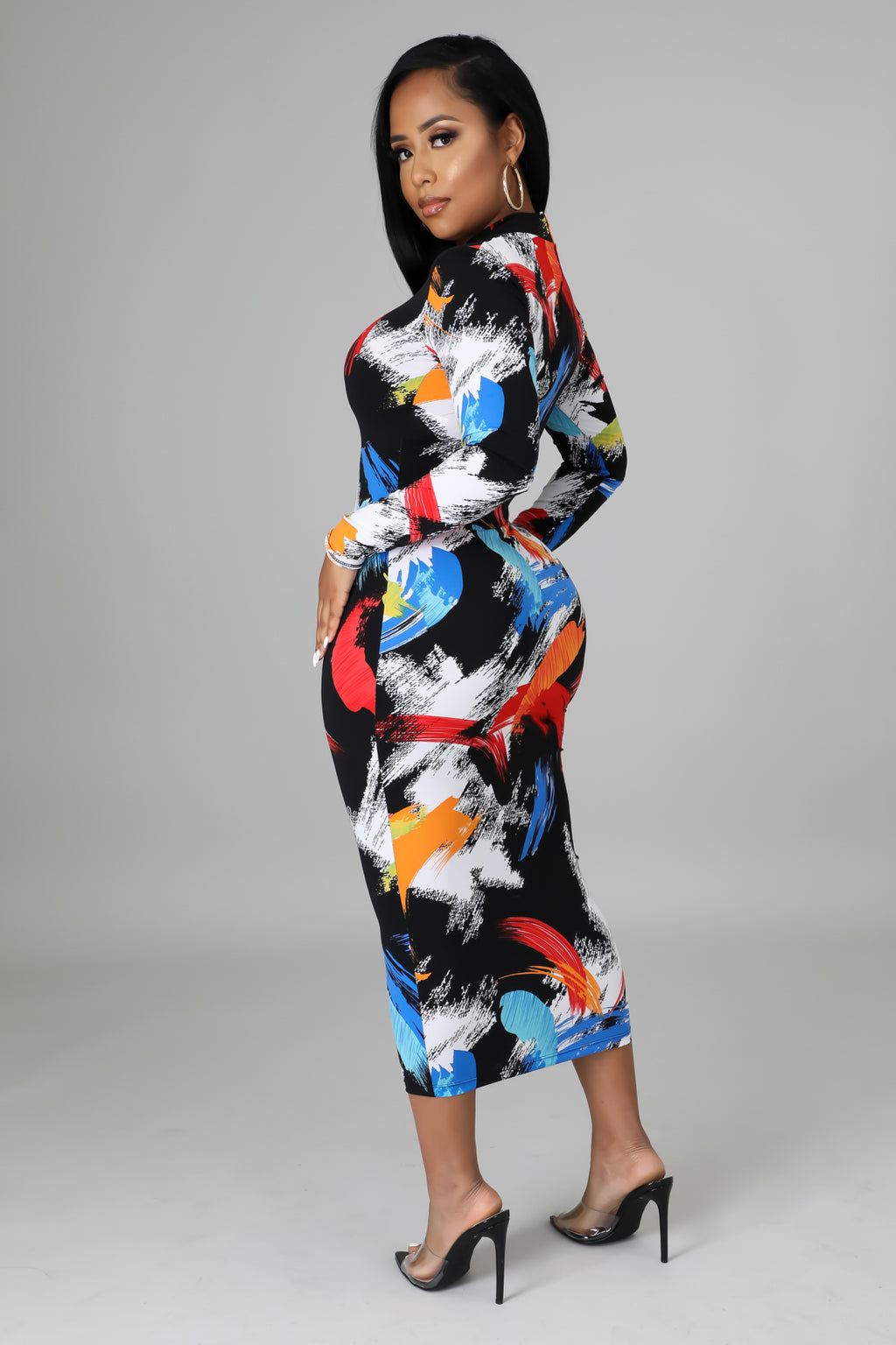 A Beautiful Abstract dress- Sale