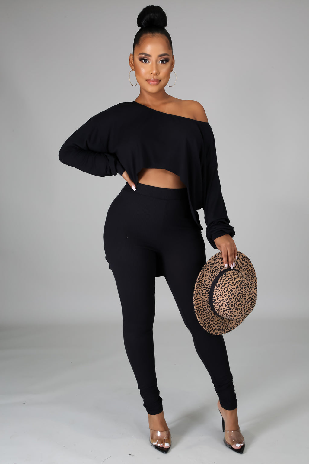 Comfy and Sassy set (Black)