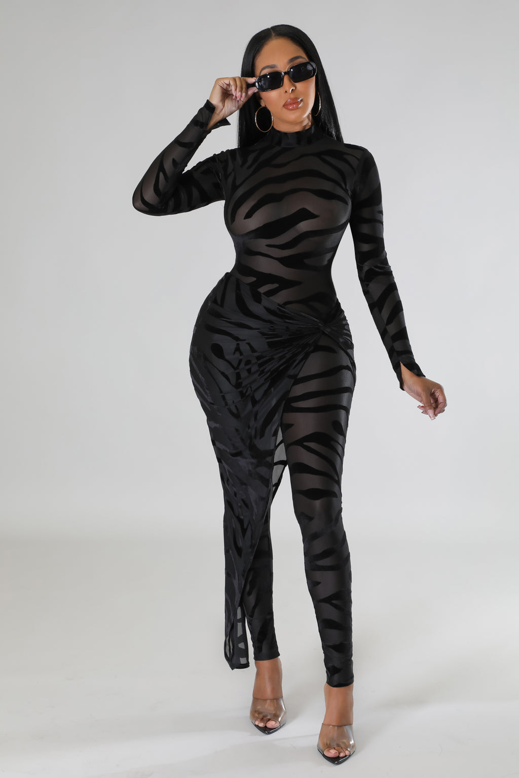 Black Magic jumpsuit set