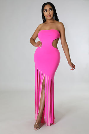 Ms Hottie dress (pink)