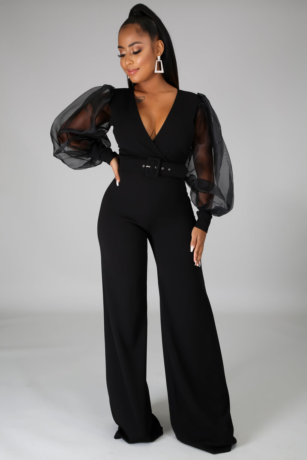 Royal Diva (black) jumpsuit