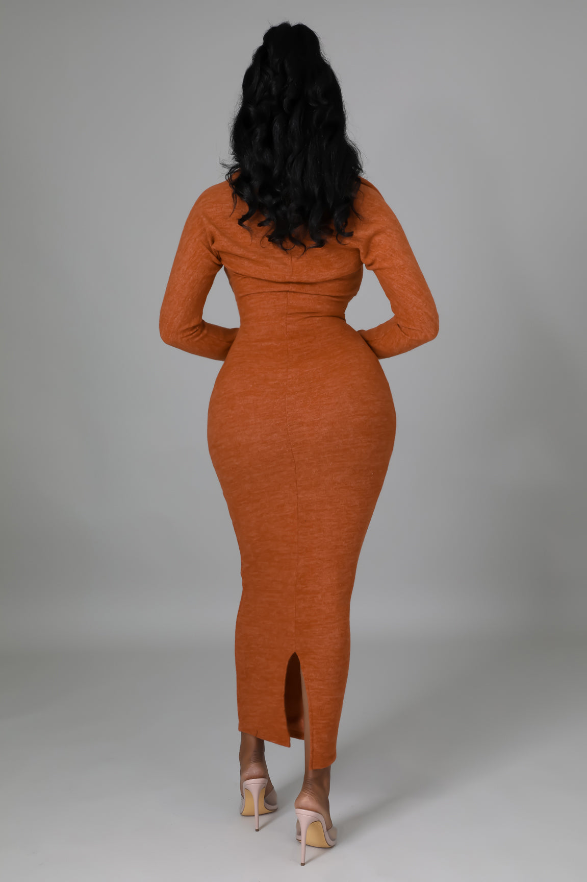 The Perfect Night dress (orange)