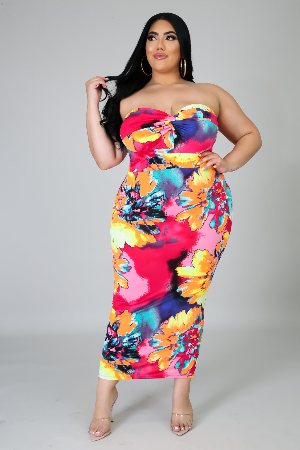 Tropical Storm dress (Plus)