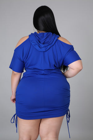 Cold Shoulder dress (Plus)