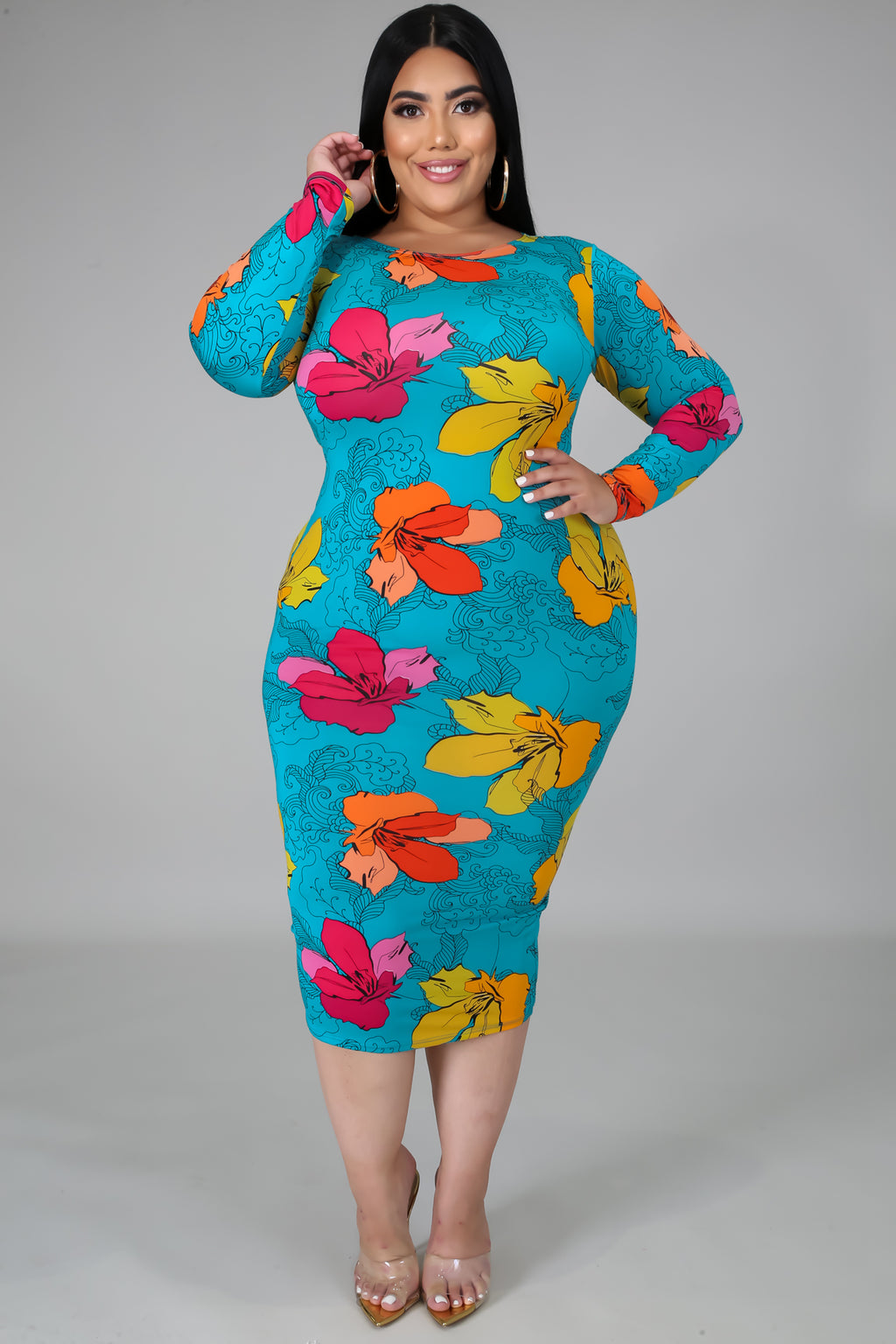 Tropical Delight dress (Plus)