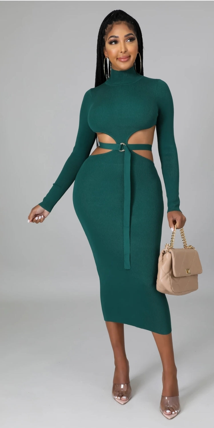 Pretty Tempting dress (Hunter)